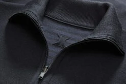 Heren Vest Virgin Wool, Donkerblauw -Armedangels Winkel heren vest virgin wool 2