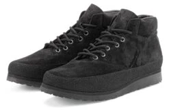 Heren Veterschoen Nubuck, Zwart