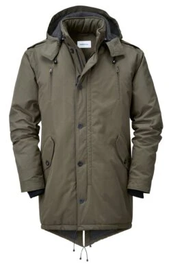 Heren Winter Parka Etaproof®, Olive -Armedangels Winkel heren winter parka etaproof 2