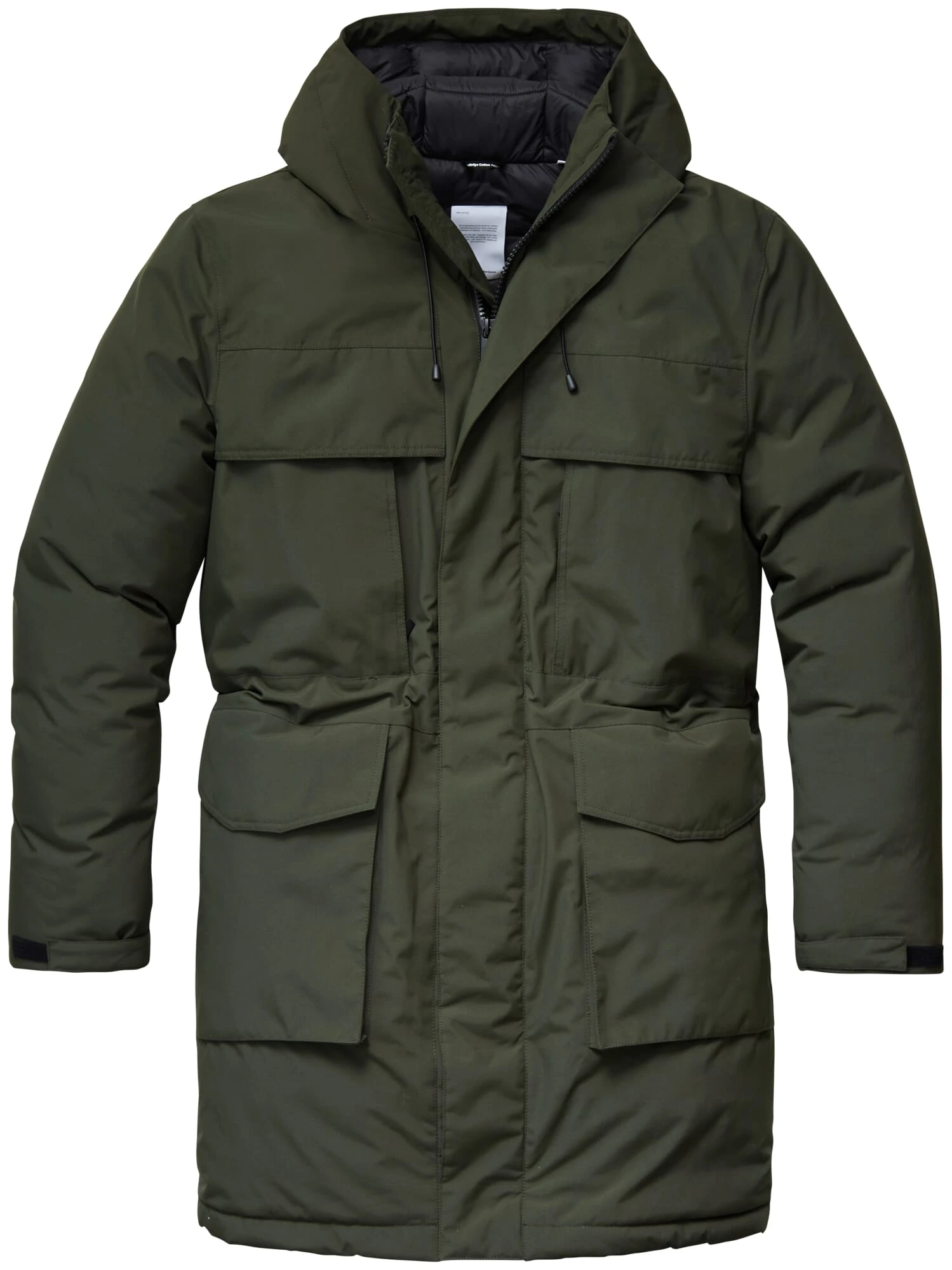 Heren Winter Parka, Donkergroen 3 Heren Winter Parka, Donkergroen