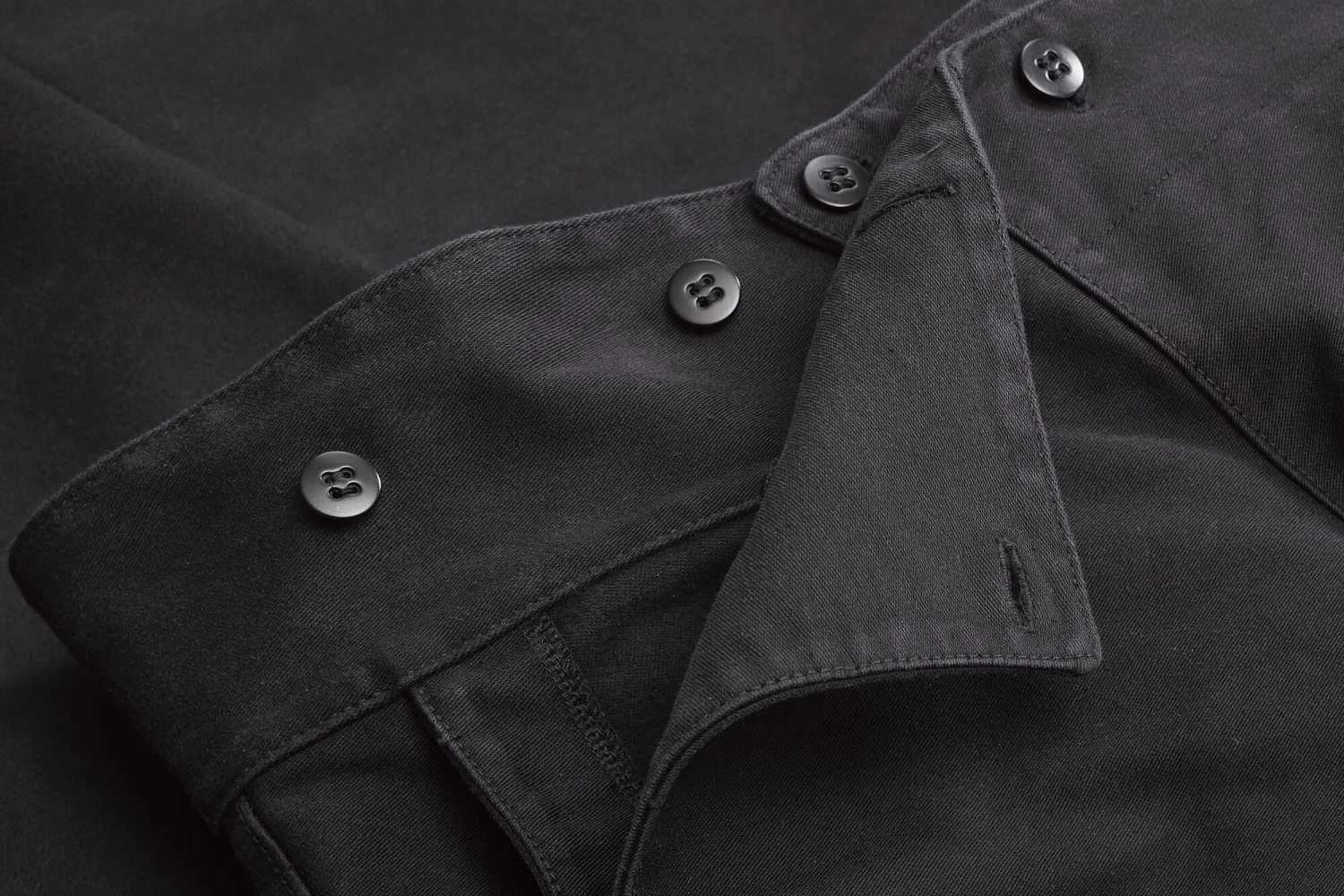 Herenbroek Machinist 1935, Zwart 5 Herenbroek Machinist 1935, Zwart - Afbeelding 3