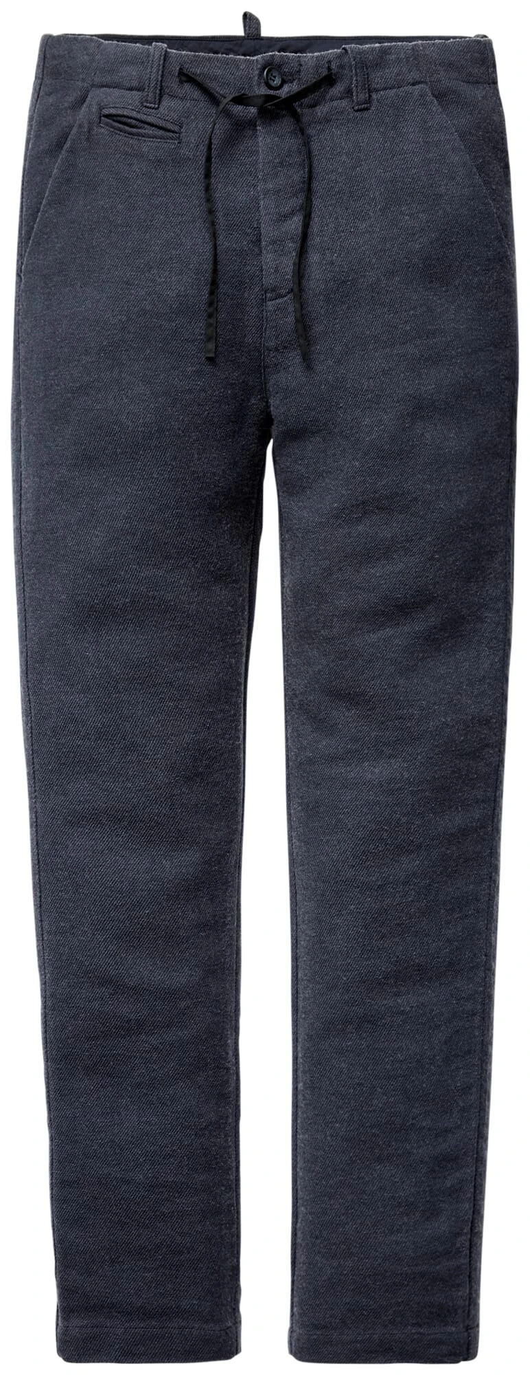 Herenbroek Met Stropdasband, Zwart-blauw 3 Herenbroek Met Stropdasband, Zwart-blauw