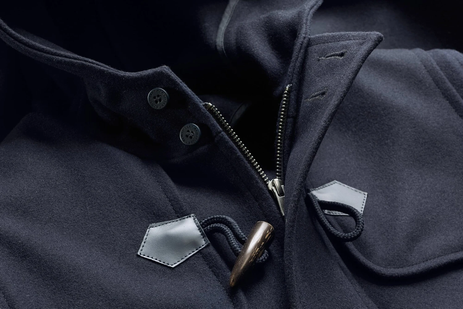 Armor-Lux HerenDufflecoat, Navy 5 Armor-Lux HerenDufflecoat, Navy - Afbeelding 3