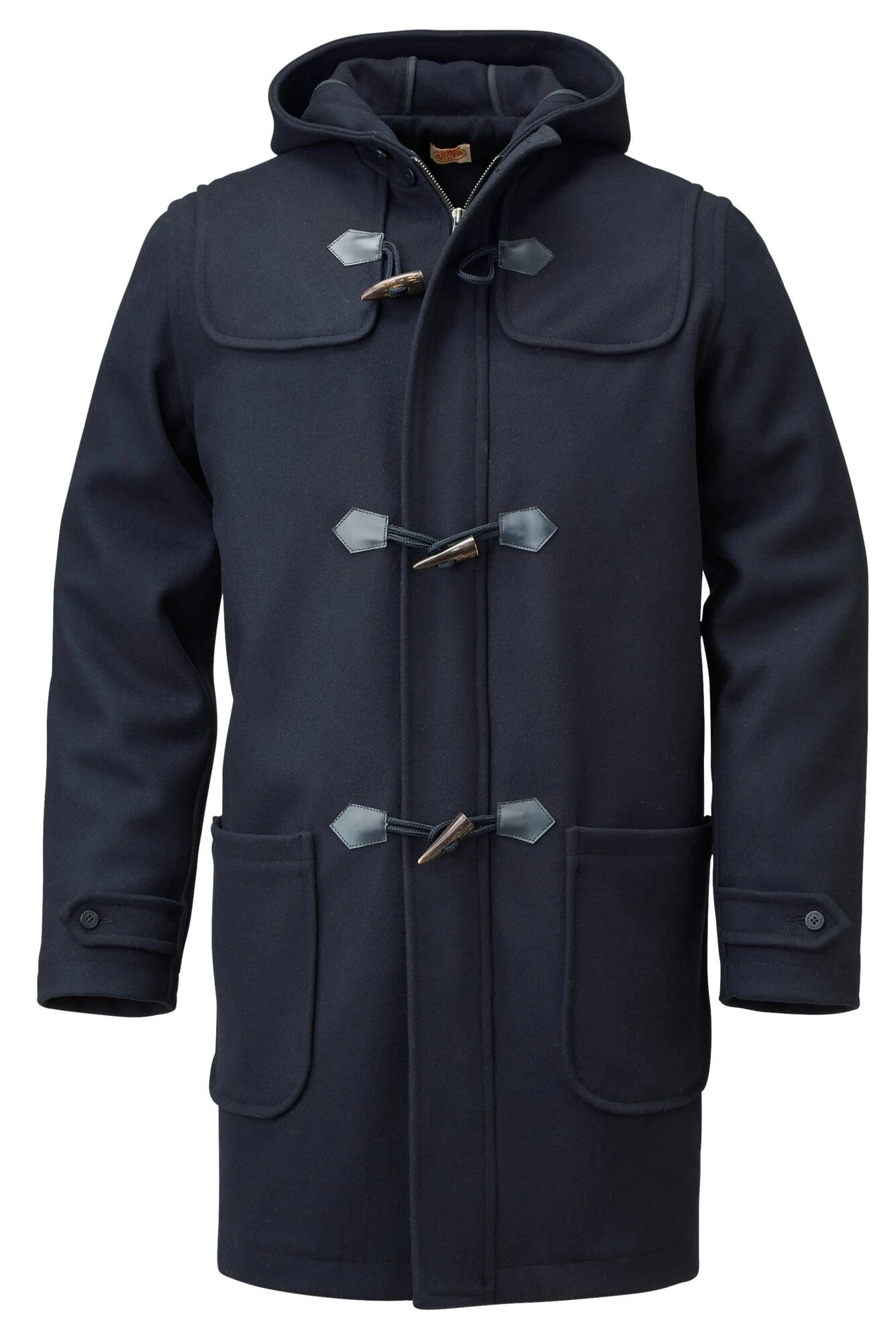 Armor-Lux HerenDufflecoat, Navy 3 Armor-Lux HerenDufflecoat, Navy