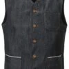 Herengilet Van Denim, Blauw -Armedangels Winkel herengilet denim