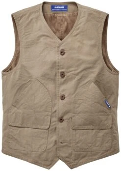 Herengilet Gevoerd, Beige