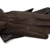 Herenhandschoen Deerskin Met Curley Lamsvel, Donkerbruin 2 Herenhandschoen Deerskin Met Curley Lamsvel, Donkerbruin -Armedangels Winkel herenhandschoen deerskin curley lamsvel