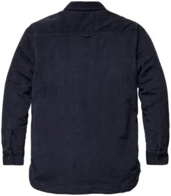 Herenhemdjas Corduroy Gevoerd, Donkerblauw -Armedangels Winkel herenhemdjas corduroy gevoerd 1