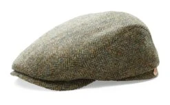 Herenhoed Harris Tweed, Bruin Gemêleerd