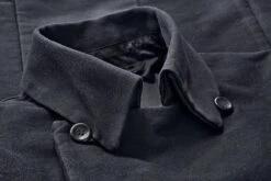 Herenjas Double Breasted, Donkerblauw -Armedangels Winkel herenjas double breasted 7