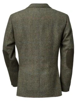 Herenjas Harris Tweed, Bruin Gemêleerd -Armedangels Winkel herenjas harris tweed 1
