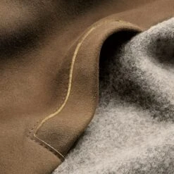 Herenjas Hertenleer En Gewalkte Wol, Bruin 15 Herenjas Hertenleer En Gewalkte Wol, Bruin -Armedangels Winkel herenjas hertenleer gewalkte wol 6