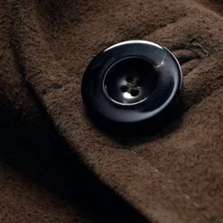 Herenjas IJsland Lamsvel, Donkerbruin -Armedangels Winkel herenjas ijsland lamsvel 4