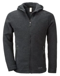 Engel Herenjas Merino Fleece, Zwart Gemêleerd