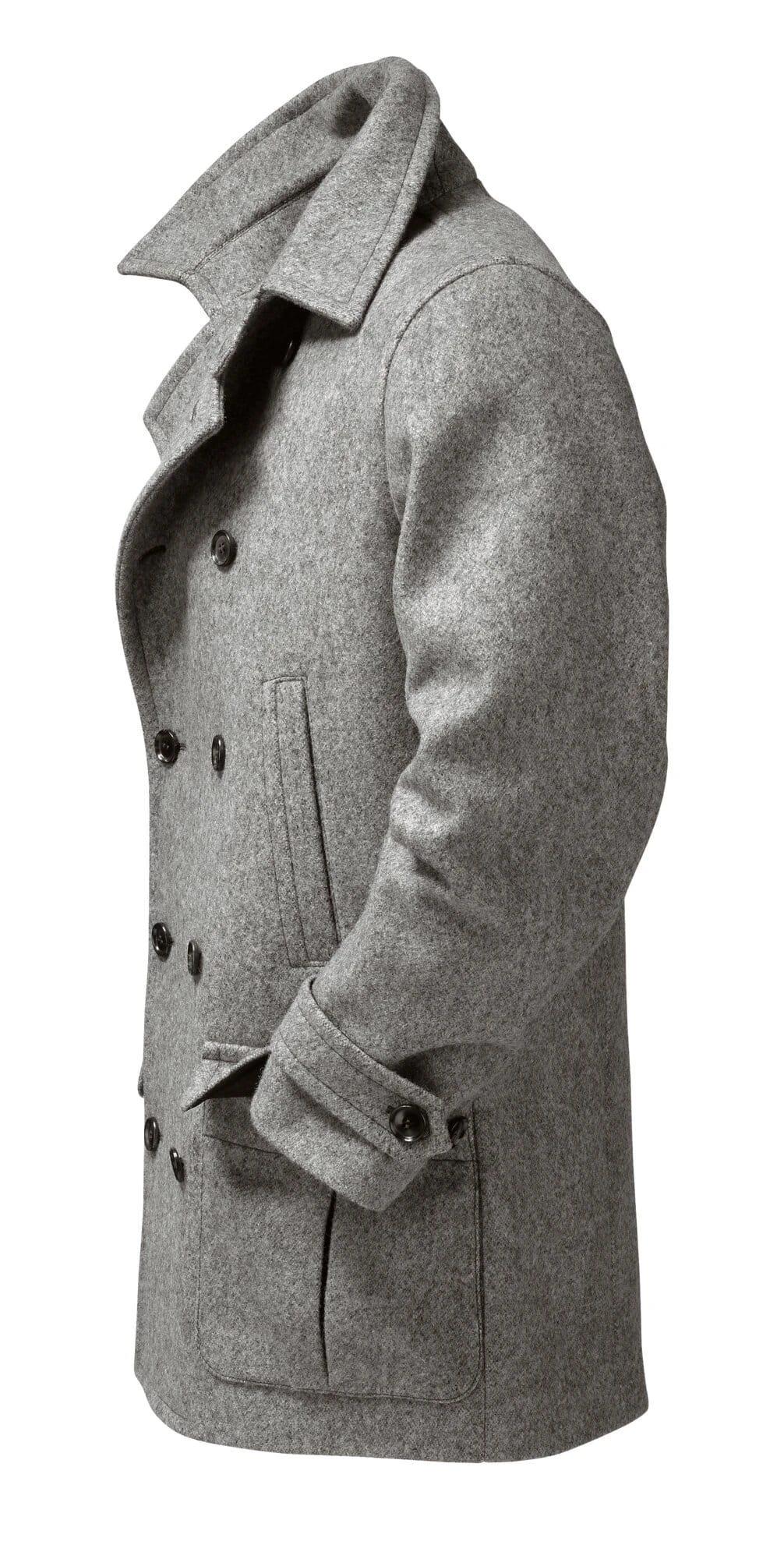 Herenjas Schladminger Loden, Grijsachtig Oranje 4 Herenjas Schladminger Loden, Grijsachtig Oranje - Afbeelding 2