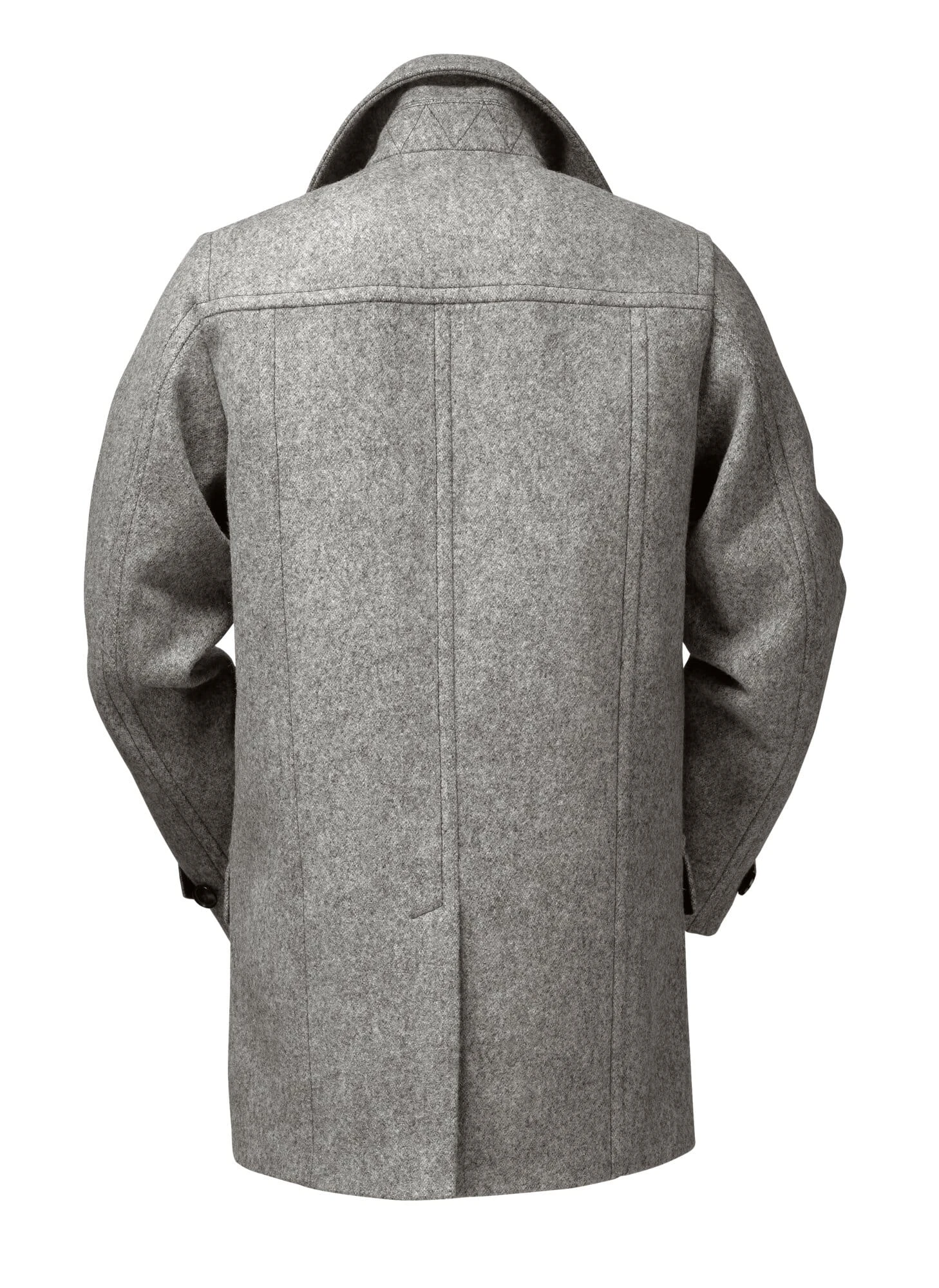 Herenjas Schladminger Loden, Grijsachtig Oranje 5 Herenjas Schladminger Loden, Grijsachtig Oranje - Afbeelding 3