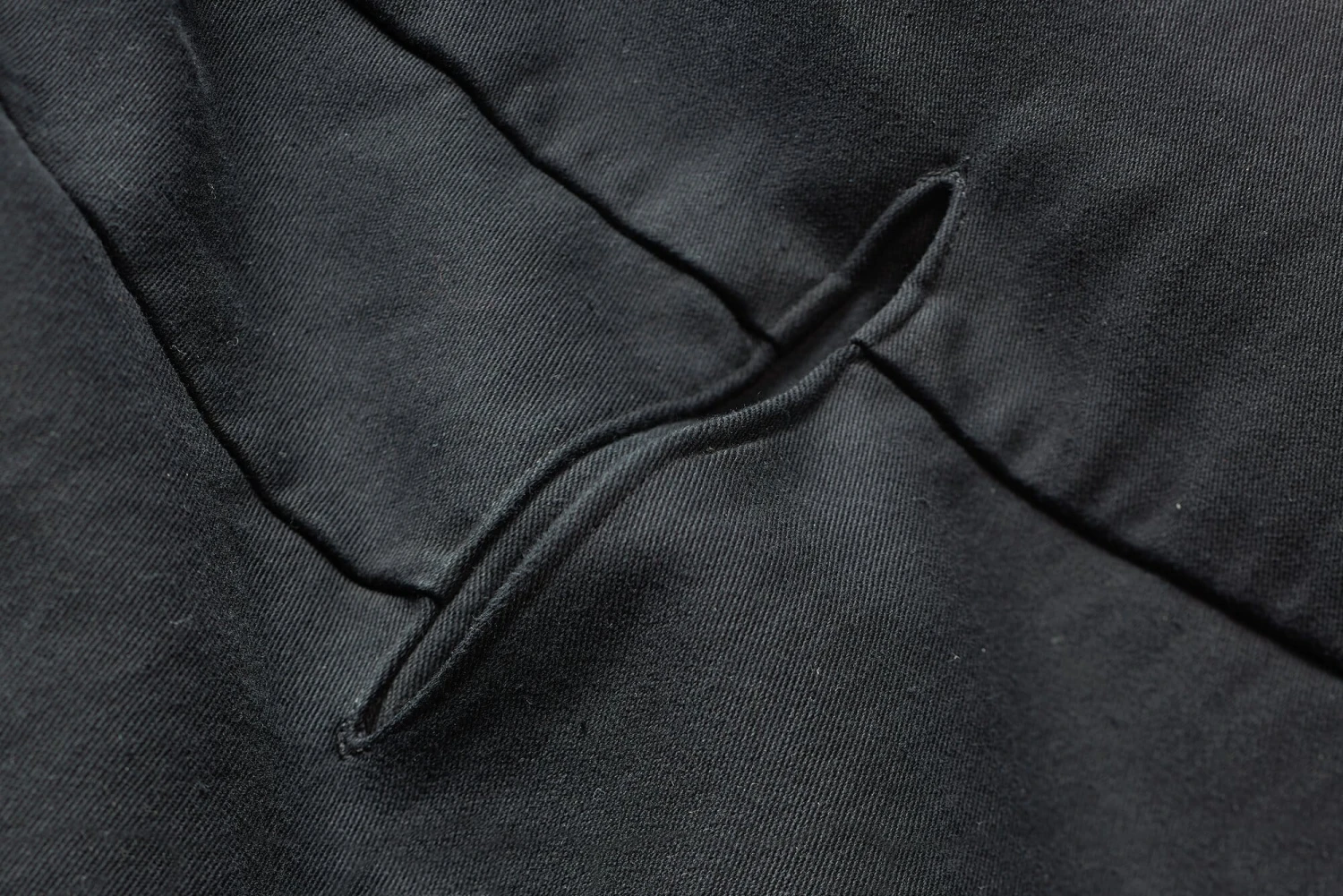 Herenjas Twisted Double Pilot, Zwart 6 Herenjas Twisted Double Pilot, Zwart - Afbeelding 4