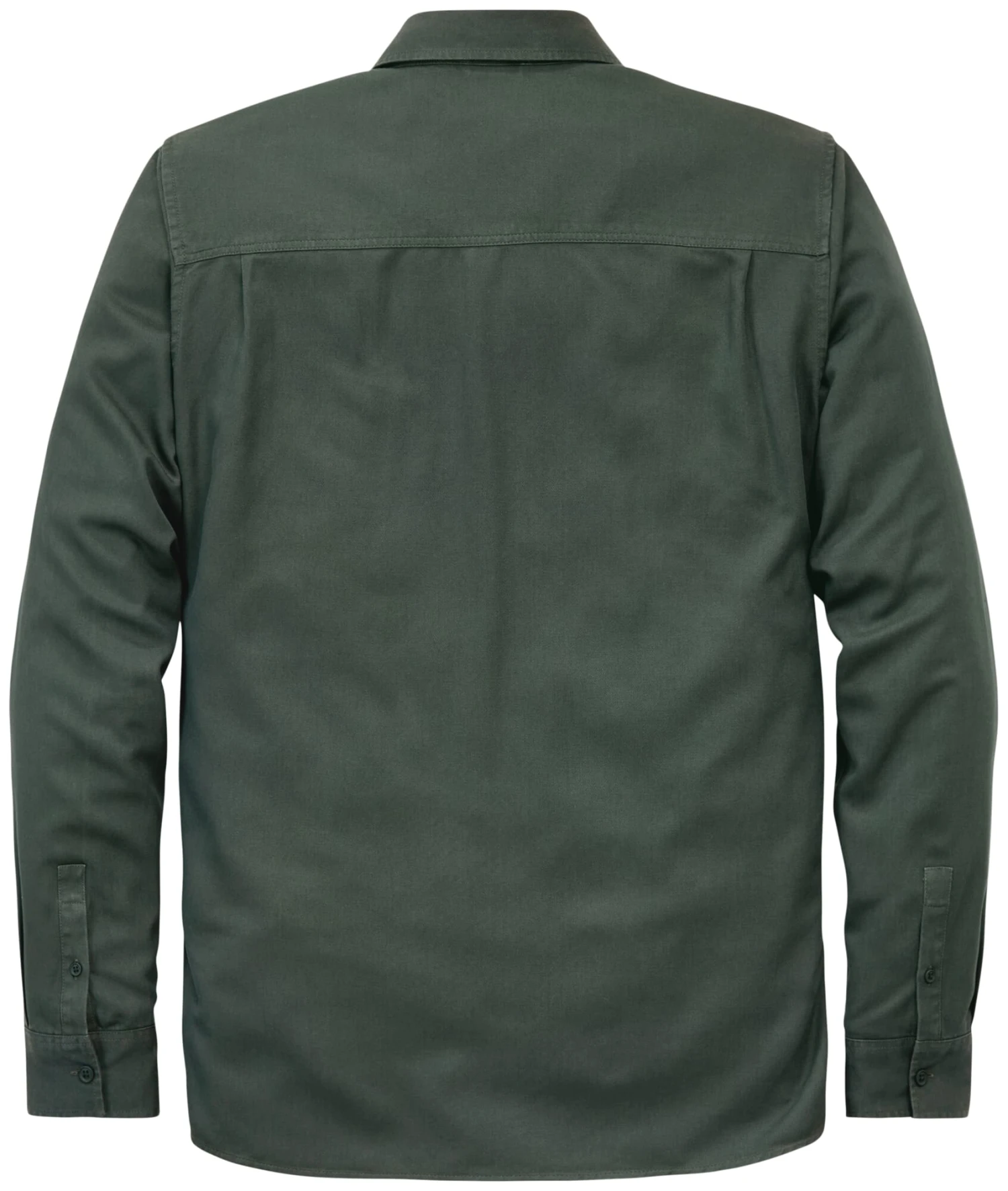 Armedangels Herenoverhemd Met Borstzak, Donkergroen 4 Armedangels Herenoverhemd Met Borstzak, Donkergroen - Afbeelding 2