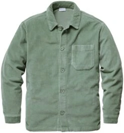 Herenoverhemd Corduroy, Lichtgroen