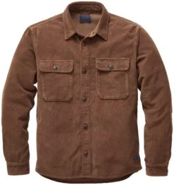 Herenoverhemd Corduroy, Bruin