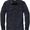 Herenoverhemd Fijn Corduroy, Donkerblauw -Armedangels Winkel herenoverhemd fijn corduroy 4