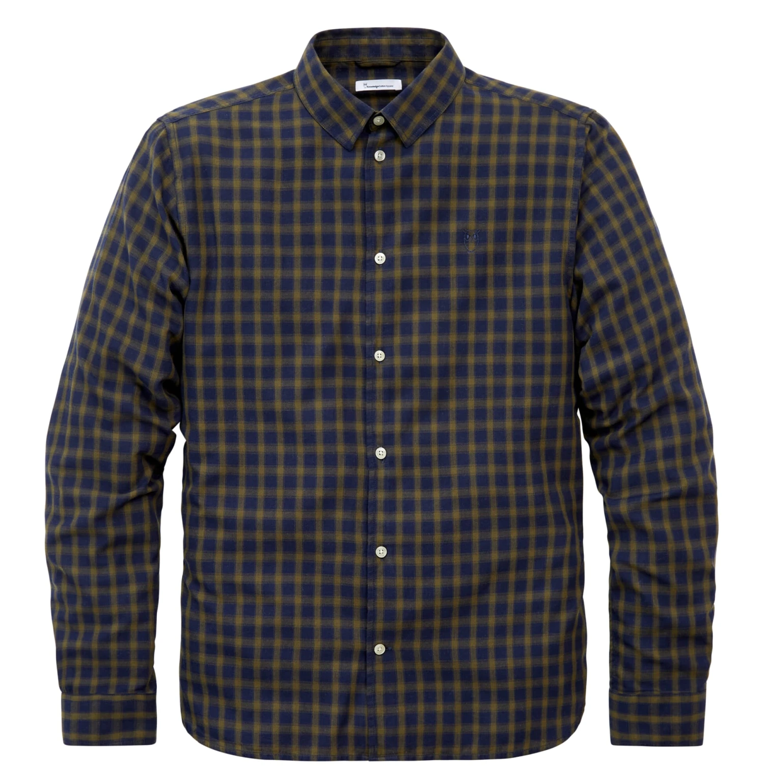 Herenoverhemd Geruit, Donkerblauw 3 Herenoverhemd Geruit, Donkerblauw