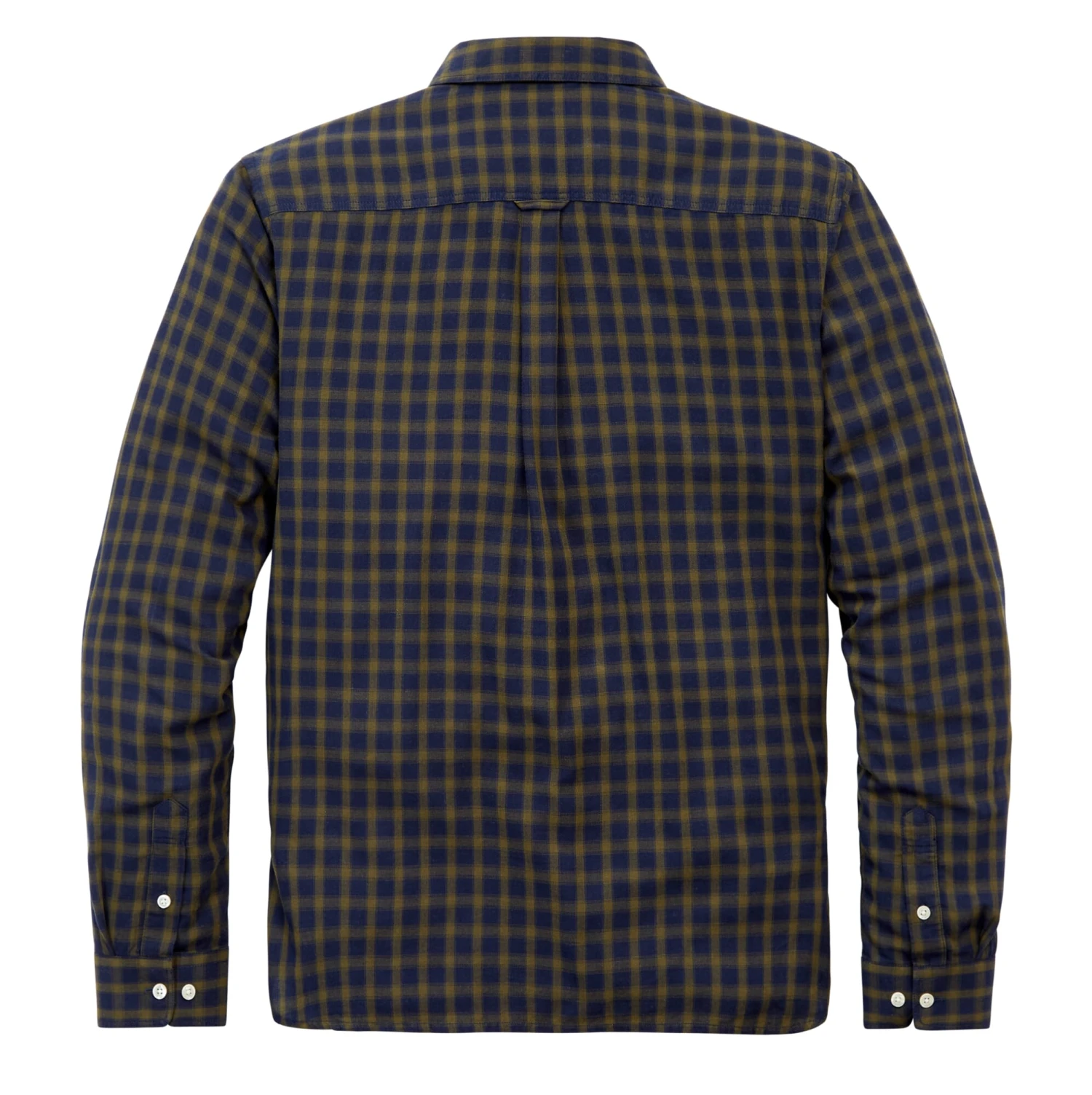 Herenoverhemd Geruit, Donkerblauw 4 Herenoverhemd Geruit, Donkerblauw - Afbeelding 2