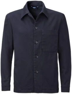 Herenoverhemd Jasje, Donkerblauw 9 Herenoverhemd Jasje, Donkerblauw -Armedangels Winkel herenoverhemd jasje 2