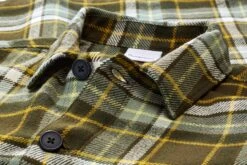 Herenoverhemd Jasje Flanel, Groen-Braun 7 Herenoverhemd Jasje Flanel, Groen-Braun -Armedangels Winkel herenoverhemd jasje flanel 11