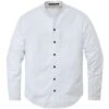 Herenoverhemd Smalle Kraag, Wit -Armedangels Winkel herenoverhemd smalle kraag 3