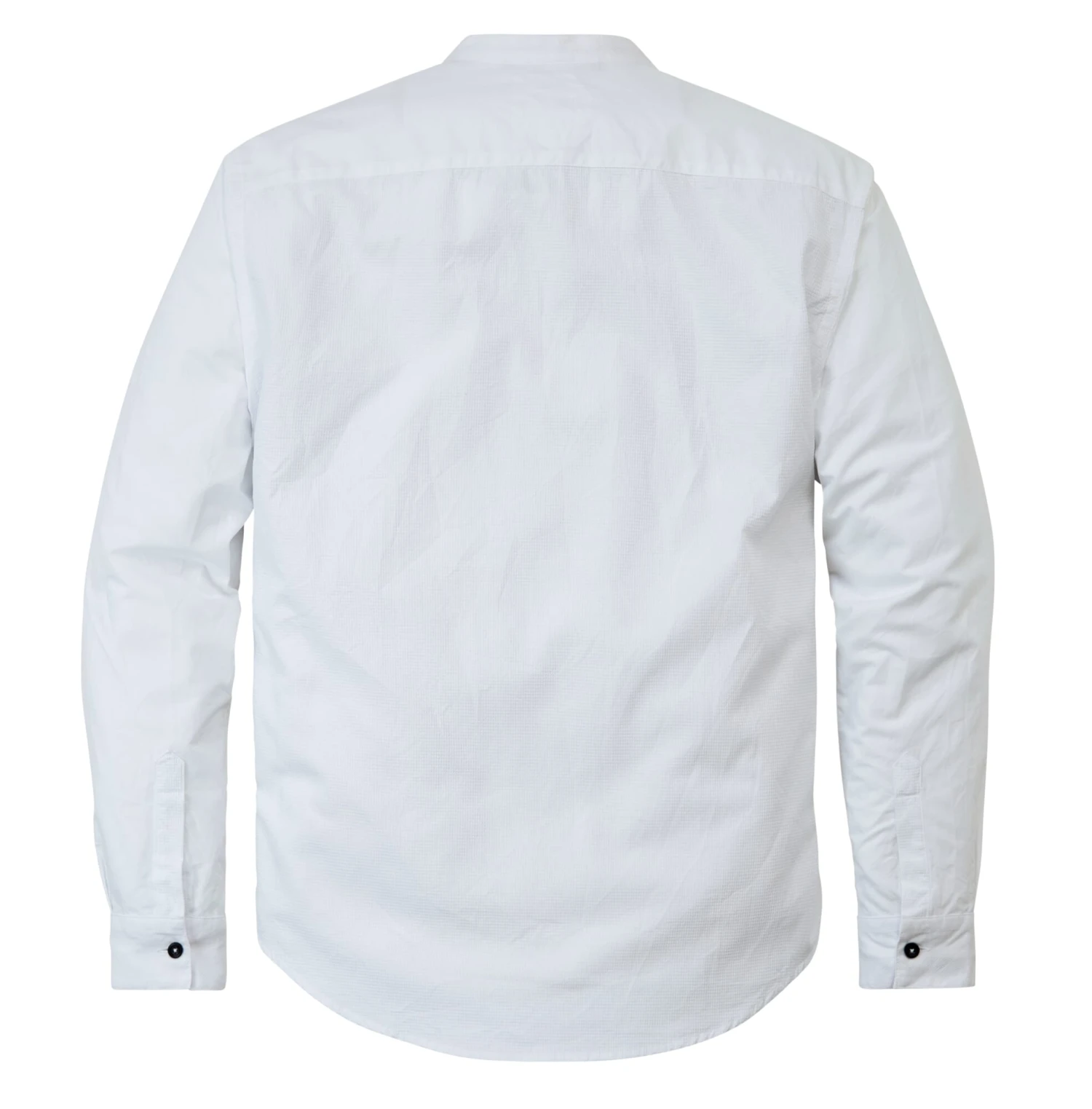 Herenoverhemd Smalle Kraag, Wit 4 Herenoverhemd Smalle Kraag, Wit - Afbeelding 2