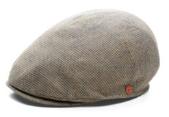 Herenpet Van Canvas, Taupe