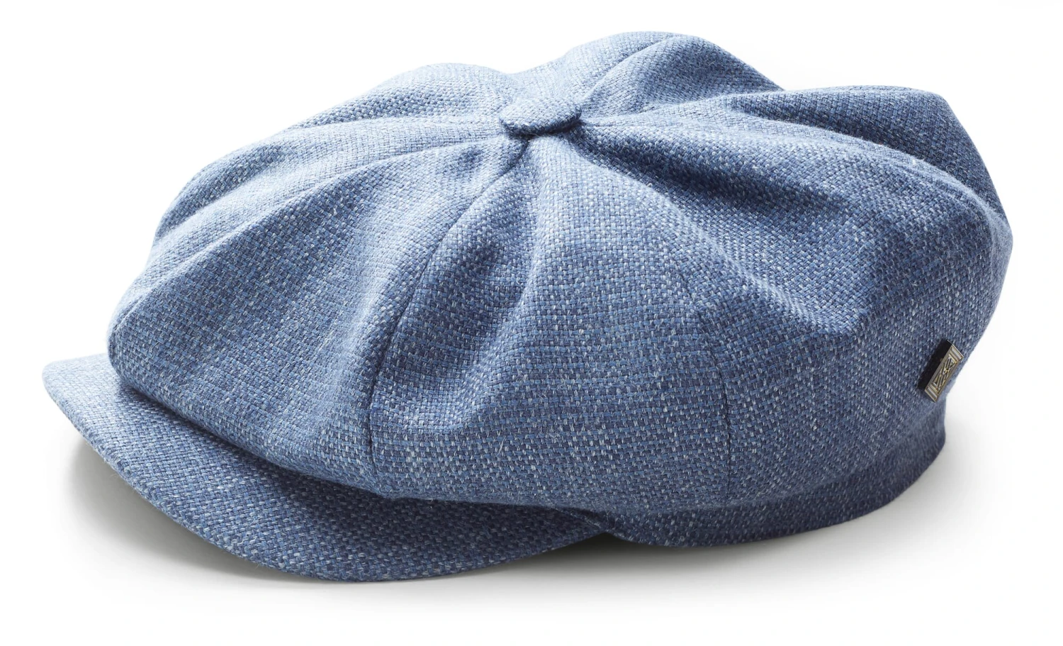 Herenpet Linnen, Blauw Gemêleerd 3 Herenpet Linnen, Blauw Gemêleerd