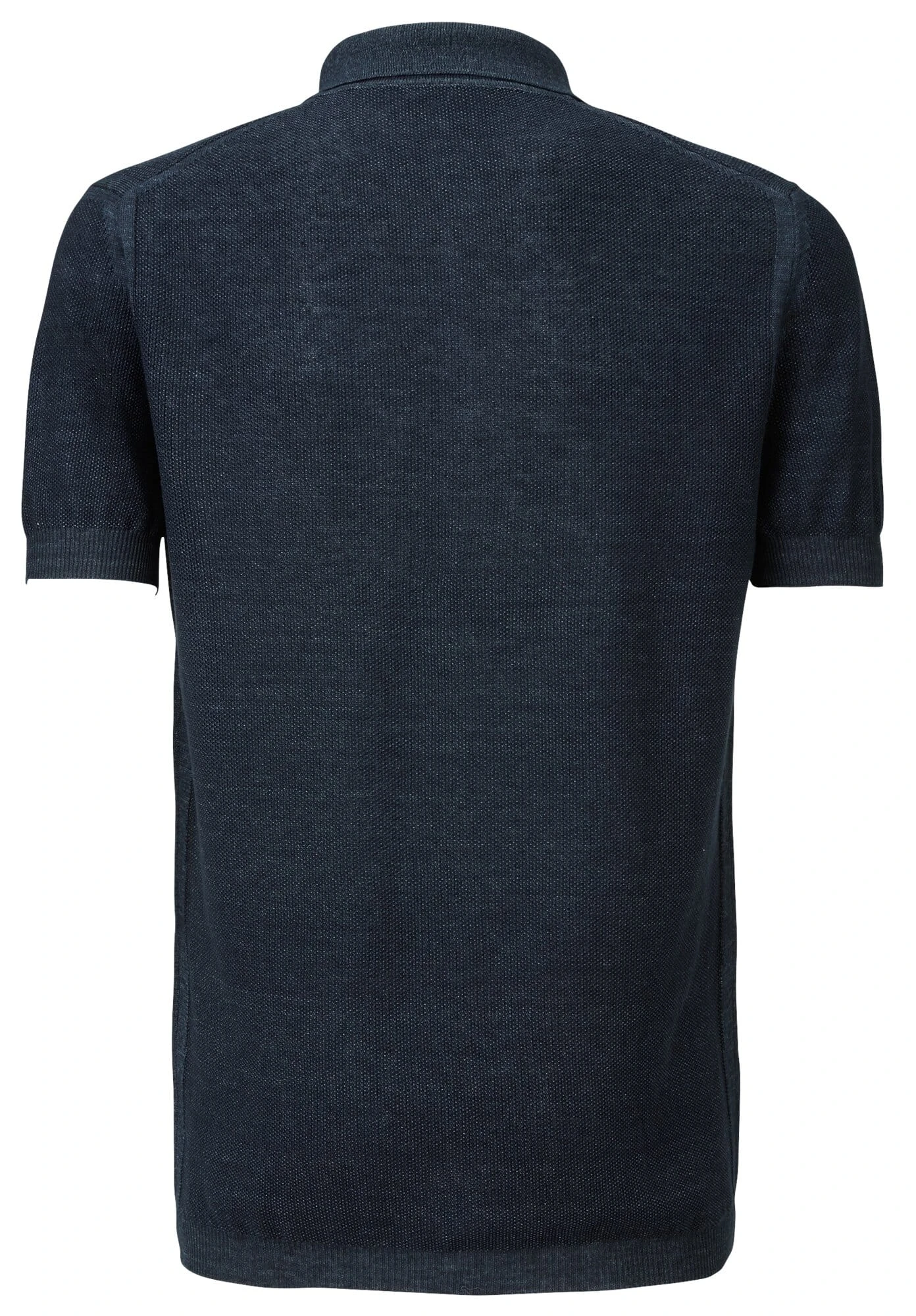 Herenpolo, Donkerblauw 4 Herenpolo, Donkerblauw - Afbeelding 2