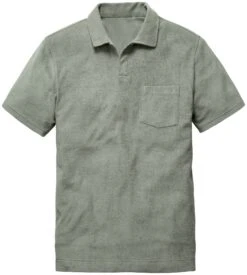 Herenpolo Terrycloth, Groen
