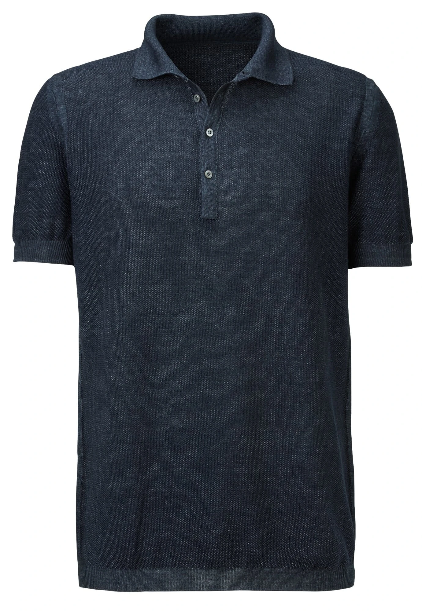 Herenpolo, Donkerblauw 3 Herenpolo, Donkerblauw