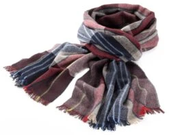 Herensjaal Kasjmier Gedessineerd, Veelkleurig