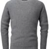 Herentrui Links-links Gebreid, Grijs 2 Herentrui Links-links Gebreid, Grijs -Armedangels Winkel herentrui links links gebreid