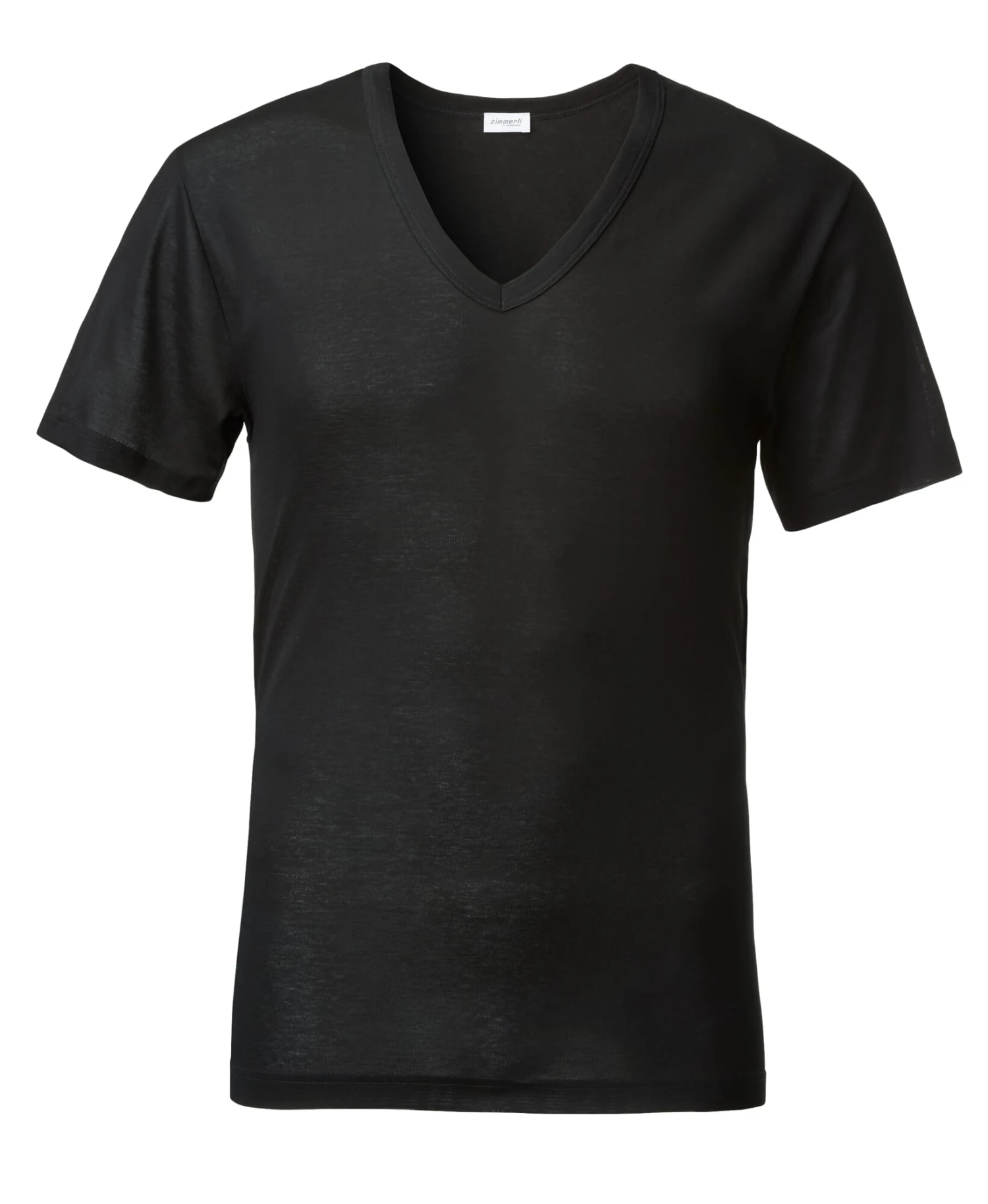 Herenvest V-hals, Zwart 3 Herenvest V-hals, Zwart