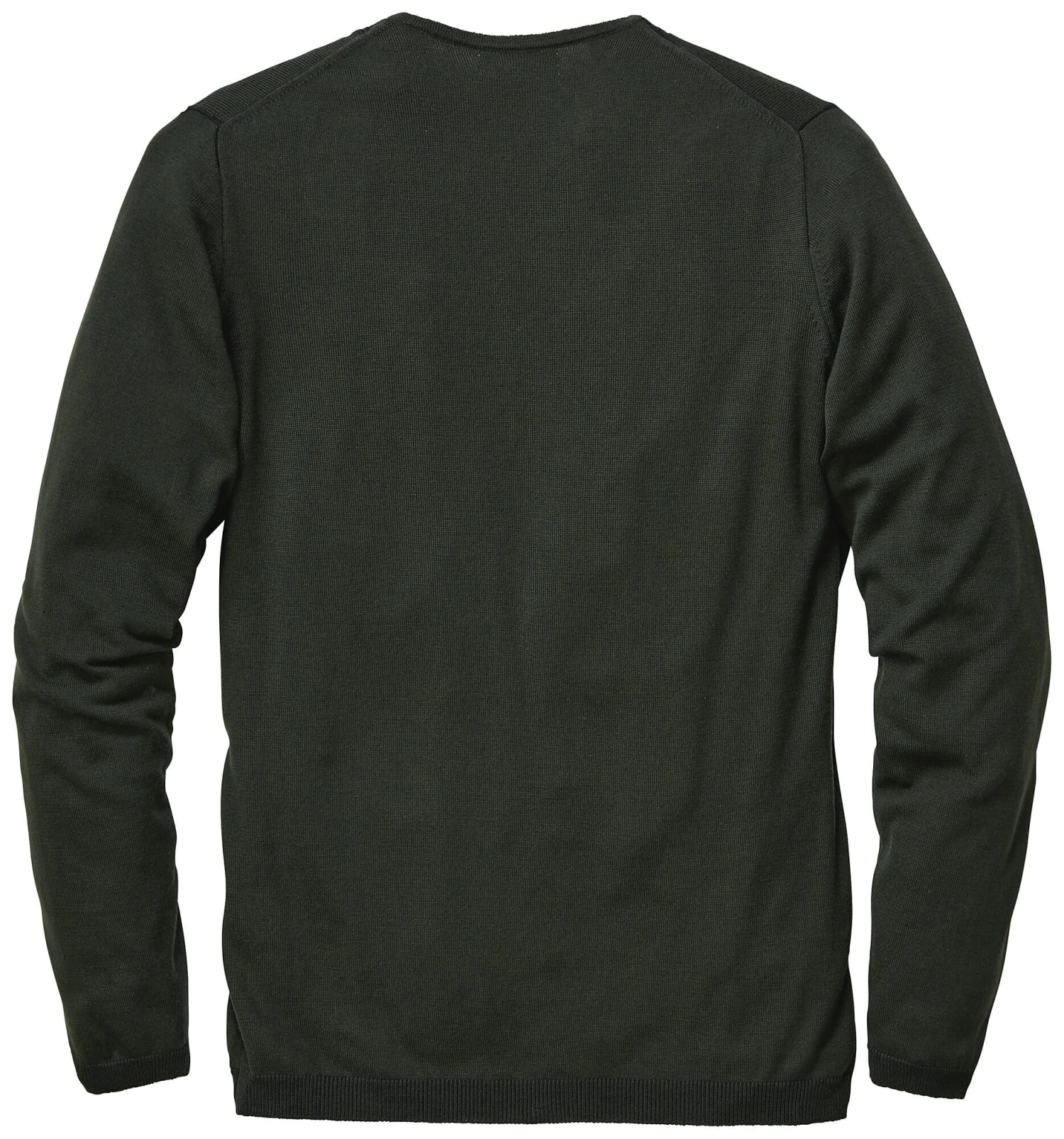 Herenvest Wol-katoen, Groen 4 Herenvest Wol-katoen, Groen - Afbeelding 2