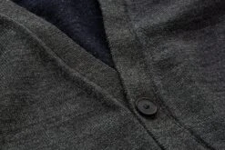 Herenvest Wol-katoen, Antraciet -Armedangels Winkel herenvest wol katoen 5