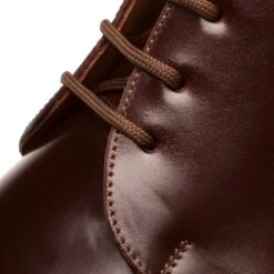 Hoge Veterschoen Paardenleer, Oxblood -Armedangels Winkel hoge veterschoen paardenleer 6