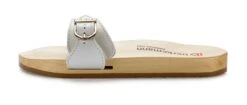 Houten Sandaal, Wit -Armedangels Winkel houten sandaal 1