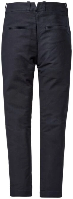 Katoenen Herenbroek, Blauw-zwart 6 Katoenen Herenbroek, Blauw-zwart -Armedangels Winkel katoenen herenbroek 1