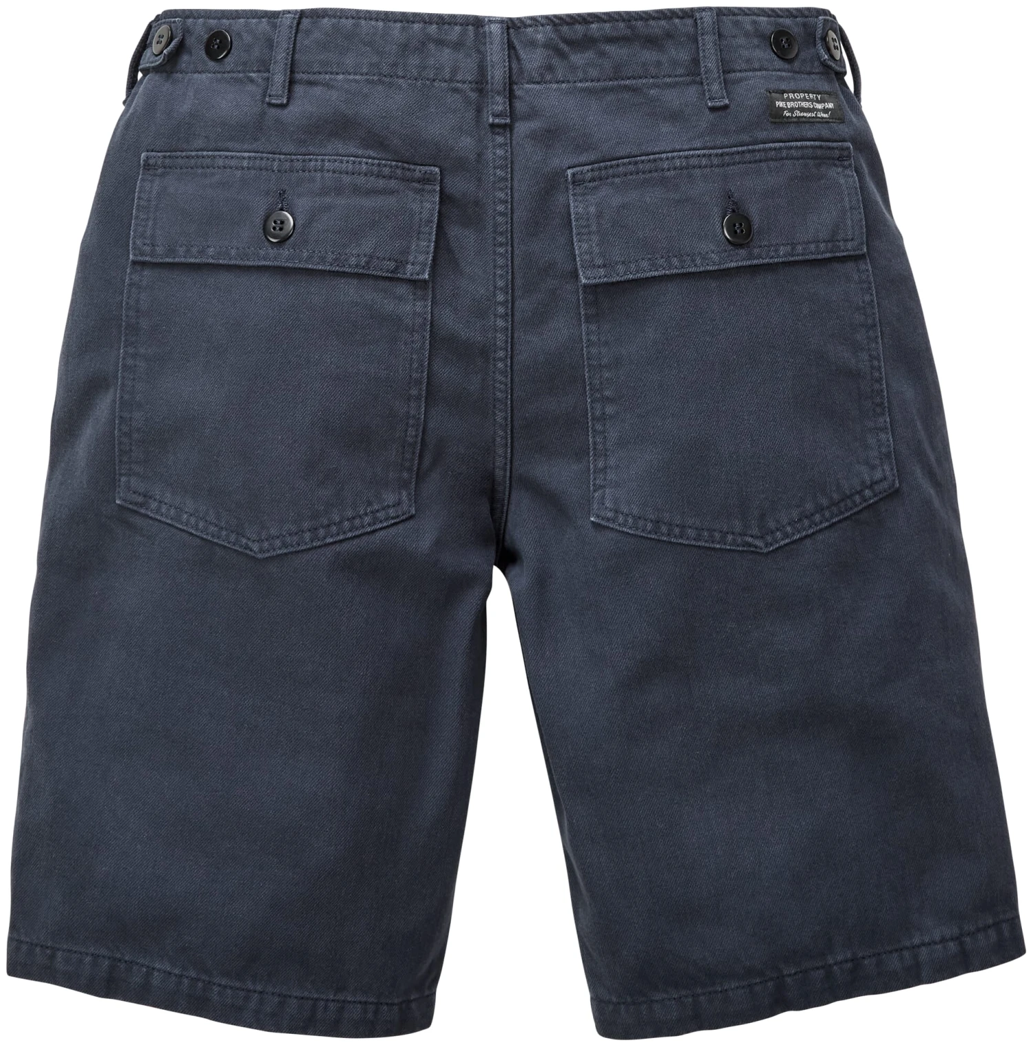 Katoenen Herenshort 1962, Navy 4 Katoenen Herenshort 1962, Navy - Afbeelding 2