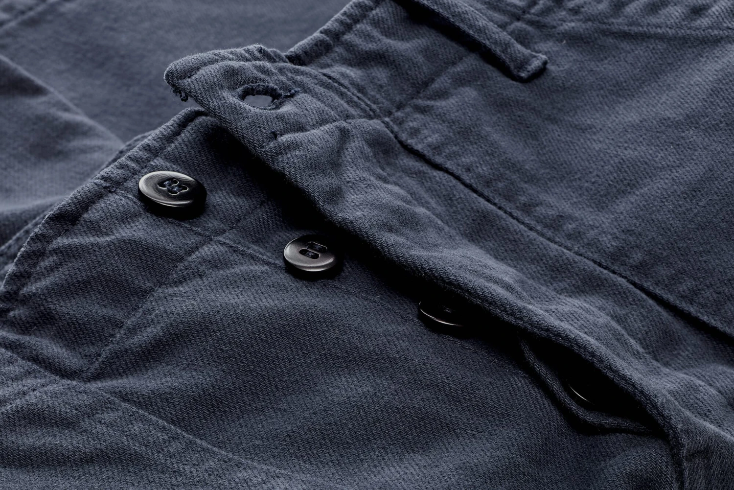 Katoenen Herenshort 1962, Navy 5 Katoenen Herenshort 1962, Navy - Afbeelding 3