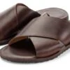 Leren Muiltjes Voor Heren, Donkerbruin 1 Leren Muiltjes Voor Heren, Donkerbruin -Armedangels Winkel leren muiltjes heren