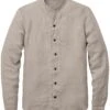 Linnen Herenhemd, Taupe 2 Linnen Herenhemd, Taupe -Armedangels Winkel linnen herenhemd 11