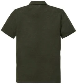 Linnen Herenpolo, Donkergroen 6 Linnen Herenpolo, Donkergroen -Armedangels Winkel linnen herenpolo 1