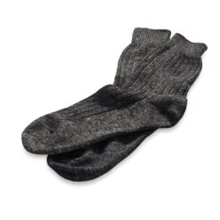 Longlife Sok Katoen En Linnen, Zwart En Wit Gemêleerd -Armedangels Winkel longlife sok katoen linnen 1